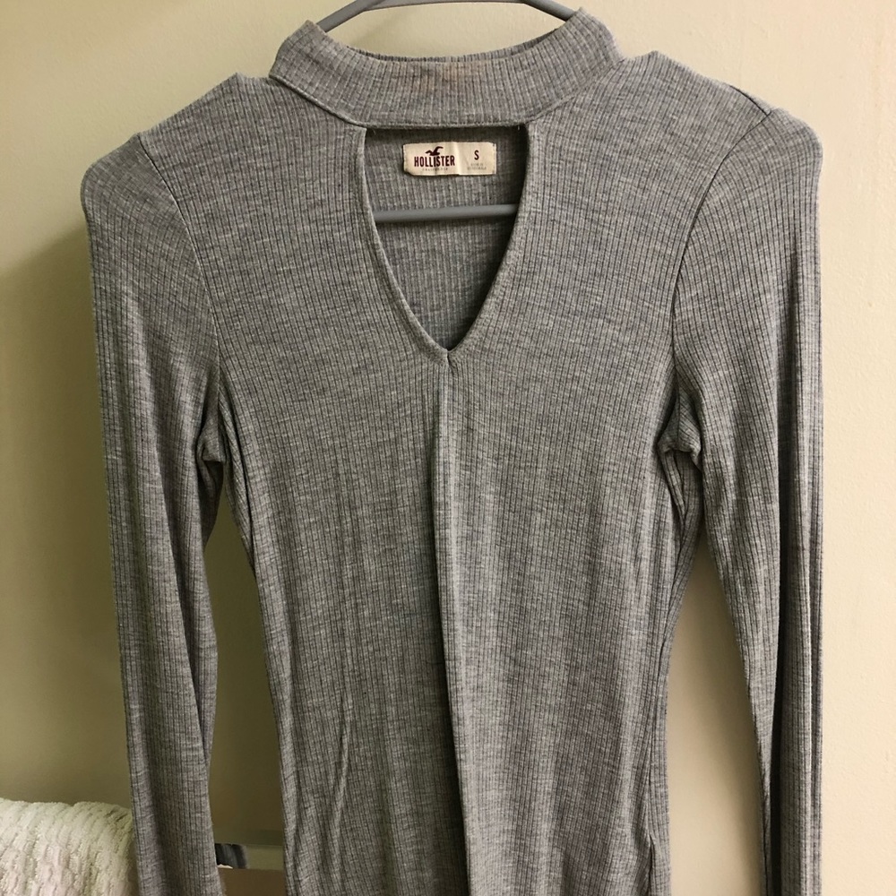 Hollister Long Sleeve with Cut Out